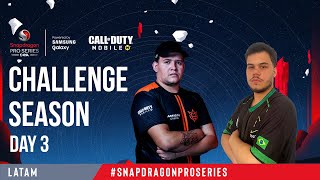 Call of Duty® Mobile  Snapdragon Mobile Challenge  LATAM  Day 3  PT [upl. by Bijan997]