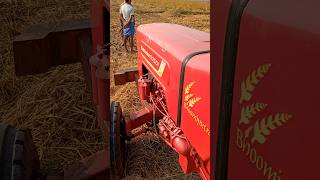 Mahindra King Ka Pawer And shotrs youtubevideo tractors and harvestar [upl. by Arahsal683]