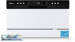 Midea MDC22P1AWW Energy Star Portable Dishwasher 6 Place Settings amp 8 Washing Review [upl. by Elletse]