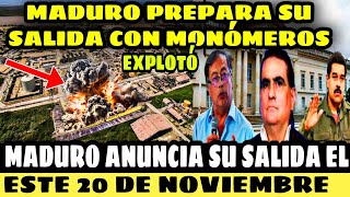 EXPLOTÓ NICOLAS MADURO INTENTA EN ESCAPE CON MONÓMEROS GUSTAVO PETRO NO SE LO PERMITE [upl. by Ledba]