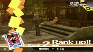 Shin Megami Tensei Persona 4 Walkthrough Part 50 Strength Level 6 amp Moon Level 1 amp Hermit Level 2 [upl. by Airdnaxela]