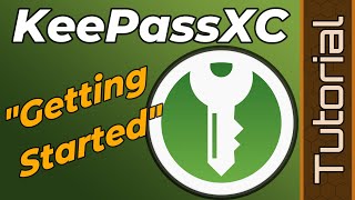 Getting Started w KeePassXC [upl. by Margreta803]