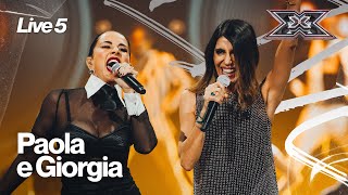 Paola Iezzi e Giorgia cantano insieme per la prima volta a X FACTOR 2024 [upl. by Margaret]