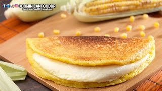 Receta – Cachapas Venezolanas Como hacerlas fácil y ricas [upl. by Lobiv]