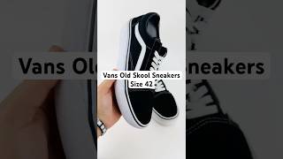 Vans Old Skool Classic Skate Sneaker Shoes Size 42  508357 vans sneakers prelovedtreasures [upl. by Irmine]