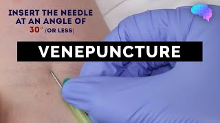 Venepuncture  How to take a blood sample  OSCE Guide  UKMLA  CPSA [upl. by Hermes]