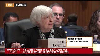 Yellen Liquidity Played Important Role in Bank Failures [upl. by Aniz]