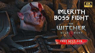 Imlerith  Boss Fight  The Witcher 3  Wild Hunt  Next Gen  4K [upl. by Amimej918]