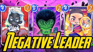 This negative Leader deck steals cubes from opponents   Marvel Snap [upl. by Jarrow867]