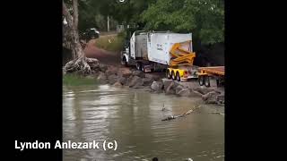 A road train going to Arnhem Land [upl. by Olram]