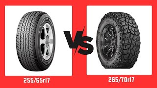 Tire Size 25565r17 vs 26570r17 [upl. by Silma962]