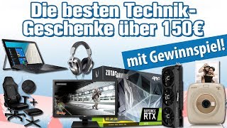 Die besten TechnikGeschenke ab 150 Euro 🎄🎄 Weihnachten 2018 GeschenkeTipps Gewinnspiel [upl. by Faun]