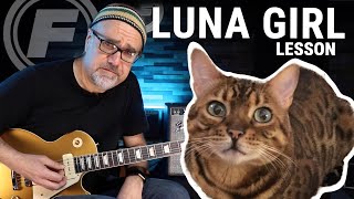 Greg Koch shows us quotLuna Girlquot a song written for his cat [upl. by Anelas]