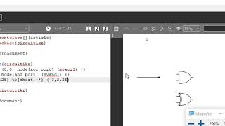 How to Draw HalfAdder Circuit in LATEX using Circuitikz  Tutorial 07  Tamil [upl. by Atnahs857]