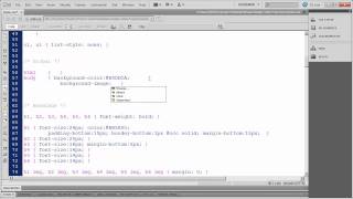 28  Introduction to Dreamweaver Tutorial CS5 [upl. by Ariak450]