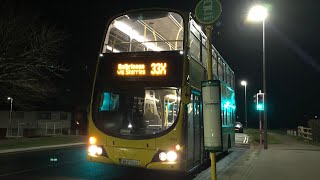 Dublin Bus  Wright Gemini 1 Volvo B9TL  VG23 08D70693  33X to Balbriggan [upl. by Delacourt130]