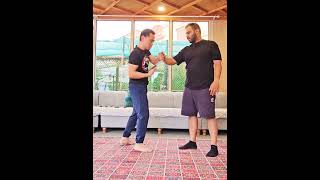 Learn the Kali  Arnis Tirada basic knife defense drill of Filipino Martial Arts [upl. by Marden]