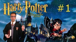 Harry Potter e la Pietra Filosofale  PS1 100 Walkthrough  Parte 1  Benvenuto a Hogwarts [upl. by Kilmarx]