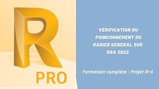 S16 Vérification du poinçonnement du radier général sur RSA 2022 [upl. by Rusell]