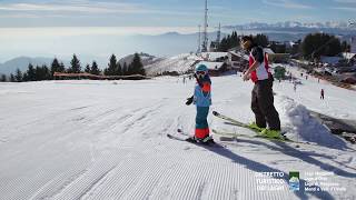 NEVEAZZURRA  Mottarone VB  Stazioni sciistiche discesa [upl. by Etnauq806]