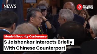 S Jaishankar Engages With Chinese US Counterparts At Munich Security Conference 2024 [upl. by Lemej]