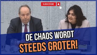 D66 en GLpvda worden gekquotdenk je dat de CHAOS niet groter kan worden lukt het dit KABINET tochquot [upl. by Kennedy331]