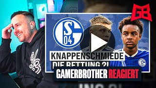 MIT KNAPPEN STATT MALOCHERN 🤔 GamerBrother REAGIERT auf MANU THIELE  SCHALKE VIDEO 😬 [upl. by Odnalor]