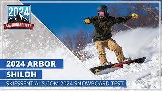 2024 Arbor Shiloh  SkiEssentialscom Snowboard Test [upl. by Yelrac]