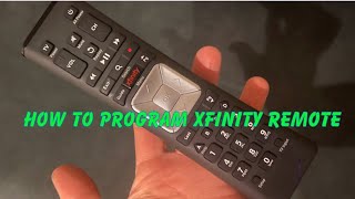 How To program your Xfinity remote to your TV Comcast XR11￼Quick and easy [upl. by Keily]