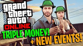 NEW DOUBLE MONEY NEW Events amp MORE In GTA Online Weekly UPDATE [upl. by Ariom]