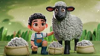 Baa Baa Black Sheep Song  Nursery Rhymes amp Kids Song  Animal Time  Animals for Kids englishpoem [upl. by Zahara]