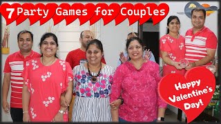 7 MustTry Party Games for Couples Unleash the Fun  Couple games  Valentines Day Party Games [upl. by Jenni]