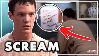 Stu Machers Parents HIDDEN MESSAGE in SCREAM 1996 [upl. by Kozloski]