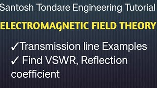 Transmission line examples [upl. by Neerehs957]