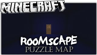 Minecraft  ROOMSCAPE Puzzle Map Minecraft Custom Map [upl. by Okiron508]