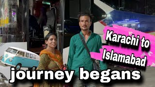 Karachi to Islamabad journey \ Gopal sonia [upl. by Elohcan834]