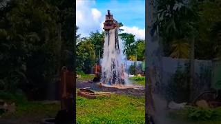 Borewell Drilling🚒 For Agriculture 215ft💦🌱shorts trending viralvideo youtubeshorts [upl. by Aili866]