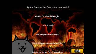 the battle cats chapter 2 final win [upl. by Lacy927]