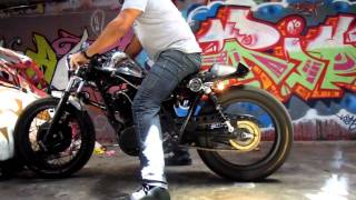 Sydney Cafe Racers 2012 Teaser SR500 SR400 CB125 Thruxton XT600E [upl. by Jan946]