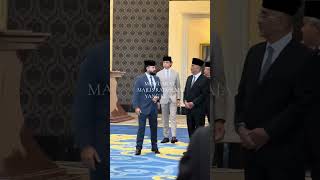 TMJ amp Tengku Hassanal di Mesyuarat RajaRaja Ke 267 di Istana Negara [upl. by Ezarra]