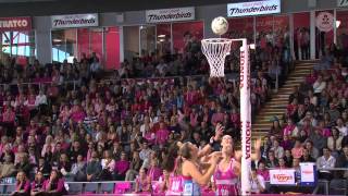 ANZ Championship Highlights Round 9 Swifts v Thunderbirds [upl. by Ynffit]