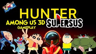 Shinchan Challenges his Friends in 3D Among Us Super SUS Part 5 GREEN GAMING Tyro Gaming [upl. by Maribeth]