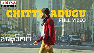 Chitti Adugu Full Video  Most Eligible Bachelor  Akhil Pooja Hegde  Gopi Sundar [upl. by Htebilil]