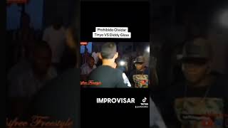 Tinyo VS Diddy Glow Prohibido Olvidar freestyle batallasderap rap fyp [upl. by Felice]