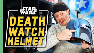 Death Watch Helmet Unboxing  Hasbro Zavvi [upl. by Ydnas]