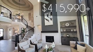 MUST SEE  BUILD THIS HOME FROM ONLY 415k  MODEL HOME TOUR [upl. by Asyen]