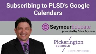 Subscribing to PLSD Calendars [upl. by Analla]