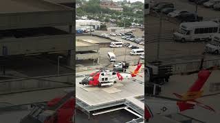 US Coast Guard style helicopter medical emergency fly help fishing weather hospital sports [upl. by Eceinaj166]