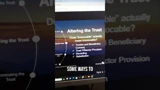 Unlocking the Secrets of Irrevocable Trusts How to Maneuver and Achieve Your Desired Results [upl. by Ahsat]