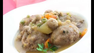 Receta de albóndigas a la jardinera  Karlos Arguiñano [upl. by Glarum]